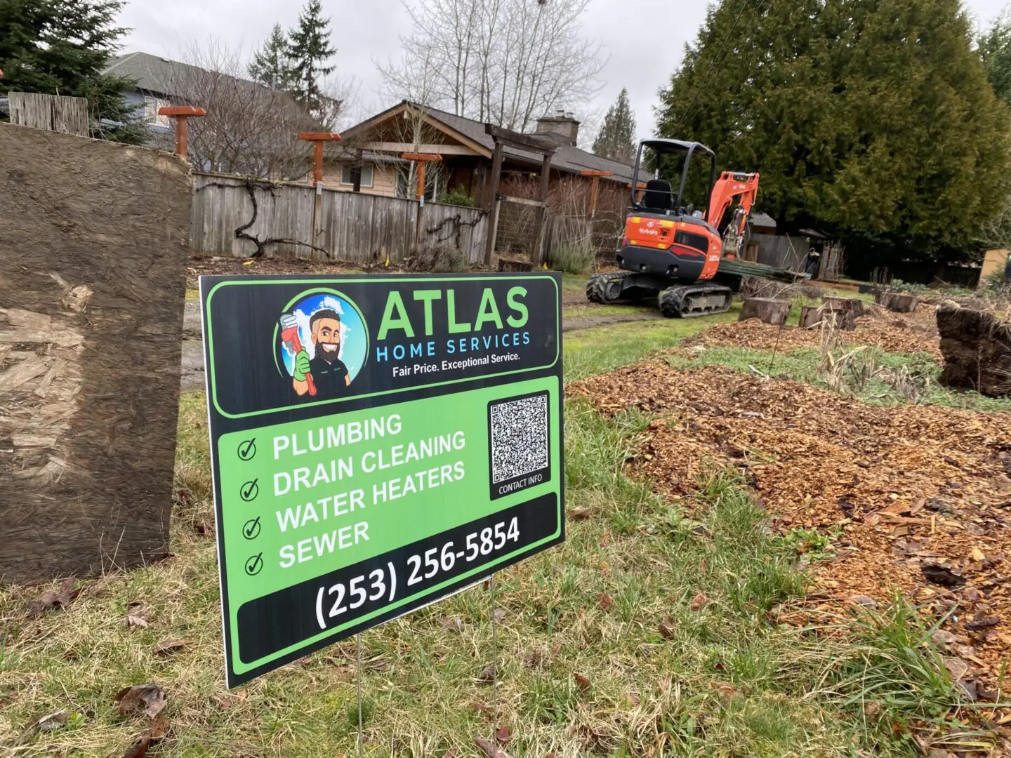 Home remodeling project by Atlas Home Services in Puyallup, WA.